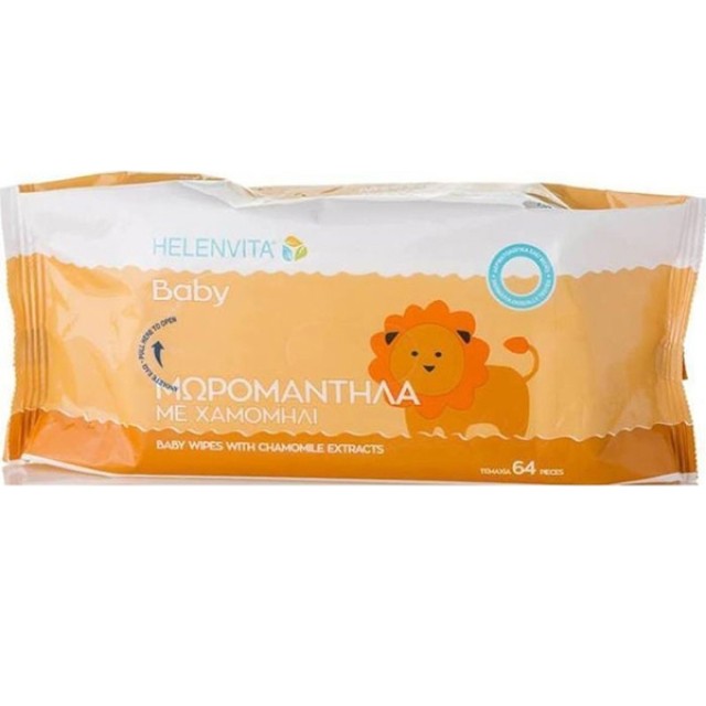 Helenvita Μωρομάντηλα Χαμομήλι 64τεμ