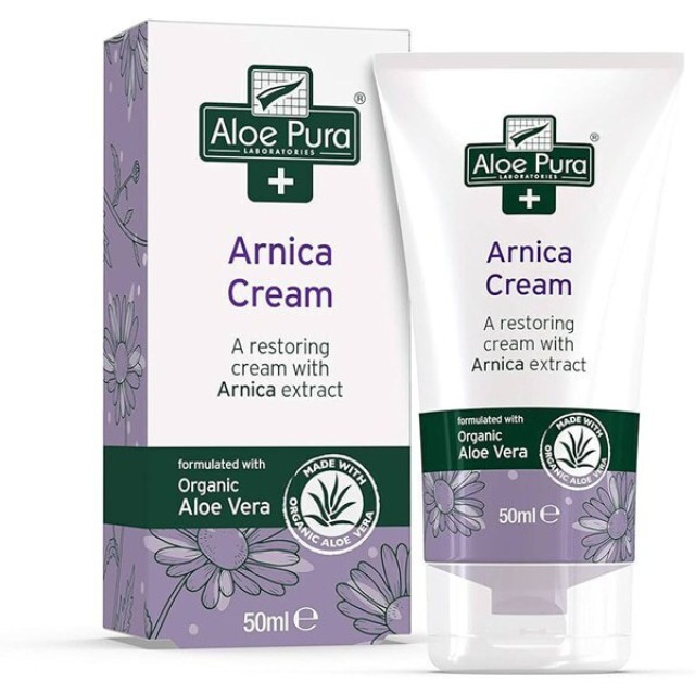 Optima Aloe Pura Arnica Cream Καταπραϋντική Κρέμα για Επανόρθωση του Δέρματος 50ml