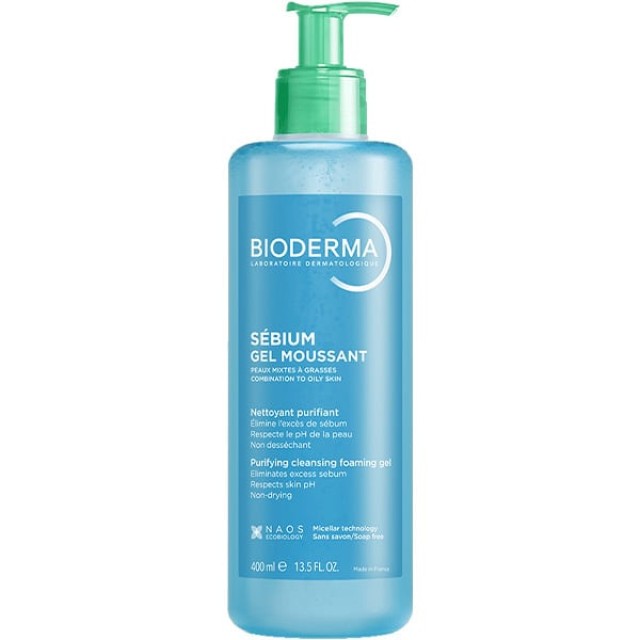Bioderma Sebium Gel Moussant Εξυγιαντικό Gel Καθαρισμού για Λιπαρό … Bioderma Sebium Gel Moussant Εξυγιαντικό Gel Καθαρισμού για Λιπαρό …