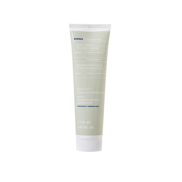 Korres Olympus Tea Detox Toning Γαλάκτωμα Καθαρισμού Προσώπου & Ματιών &hellip;