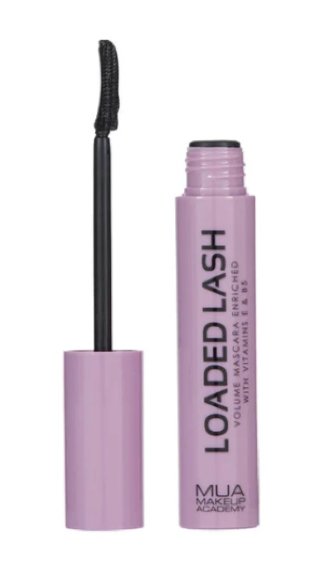 MUA Μάσκαρα Μαύρο Loaded Lash Mascara Black για Πυκνές Βλεφαρίδες 8ml