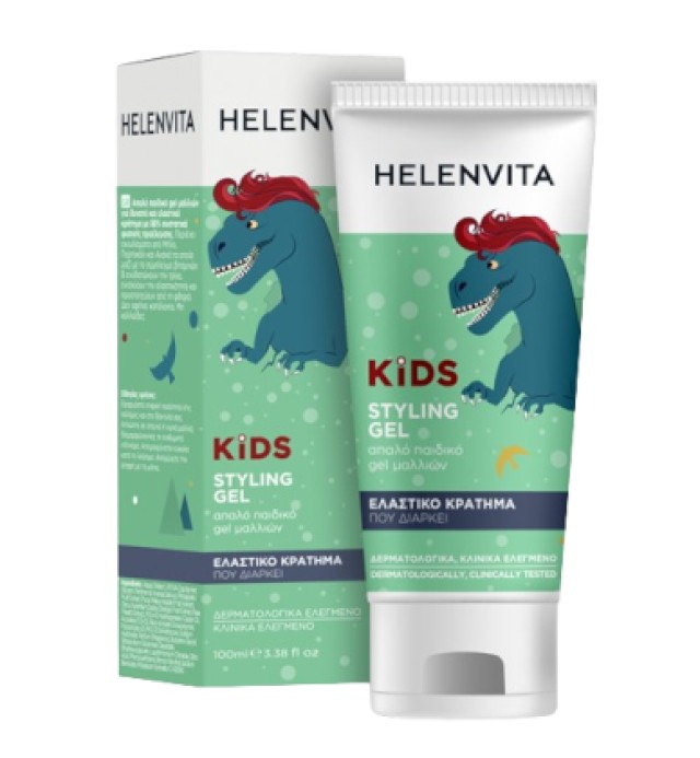 Helenvita Kids Styling Dino Παιδικό Gel Μαλλιών για Αγόρια 100ml