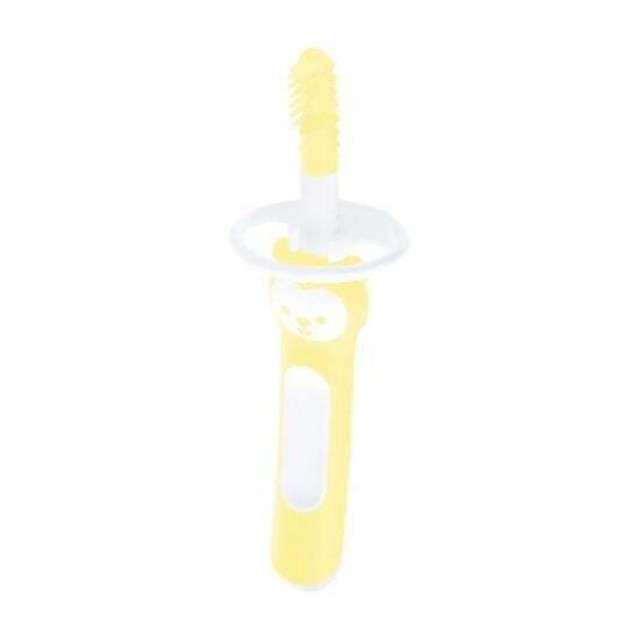 Mam Massaging Brush 3m+ Παιδική Οδοντόβουρτσα Χρώμα: Κίτρινο, 1 … Mam Massaging Brush 3m+ Παιδική Οδοντόβουρτσα Χρώμα: Κίτρινο, 1 …
