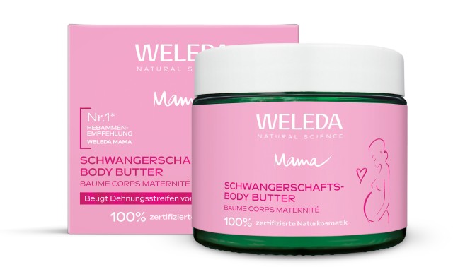 Weleda Stretch Mark Body Butter Βούτυρο Σώματος Κατά των Ραγάδων 150ml Weleda Stretch Mark Body Butter Βούτυρο Σώματος Κατά των Ραγάδων 150ml