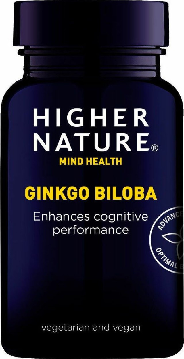 Higher Nature Ginkgo Biloba 6000mg Συμπλήρωμα Διατροφής για Καλή Μνήμη &hellip;