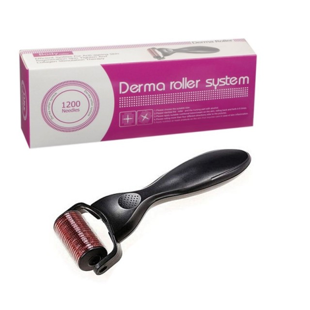 Derma Skin Roller 1200 Needles, No 1.5mm Εξειδικευμένο Σύστημα Περιποί &hellip;