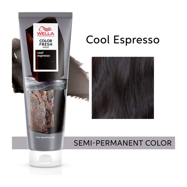 Wella Color Fresh Mask Μάσκα Μαλλιών Cool Espresso για Ημιμόνιμο Χρώμα …