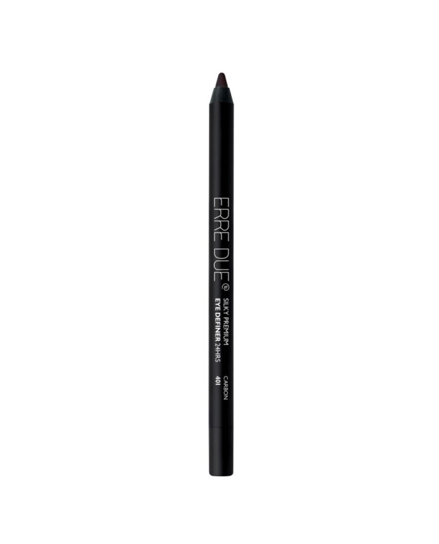 Erre Due Silky Premium Eye Definer 24hrs 401 Carbon Μολύβι Ματιών με Σ …