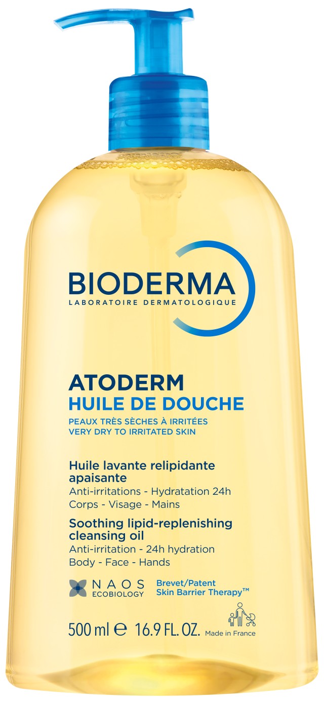 Bioderma Atoderm Huile De Douche Απαλό Ελαιώδες Αφρόλουτρο Κατά Των &hellip;