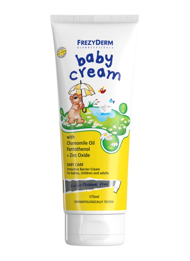 Frezyderm Baby Cream Απαλή Κρέμα Αλλαγής Πάνας 175ml