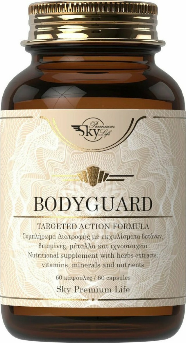 Sky Premium Life Bodyguard Targeted Action Formula Συμπλήρωμα Διατροφής για την Ενίσχυση του Ανοσοποιητικού 60 Κάψουλες