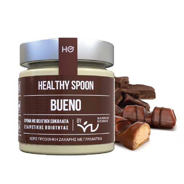 Healthy Spoon Γλυκιά Κρέμα με Γεύση Bueno Χωρίς Ζάχαρη & Γλουτένη 200g …