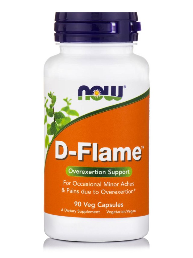 Now Foods D - Flame COX 2 & 5 Enzyme Inhibitor Formula Συμπλήρωμα Διατροφής Αντιφλεγμονώδες 90 Κάψουλες
