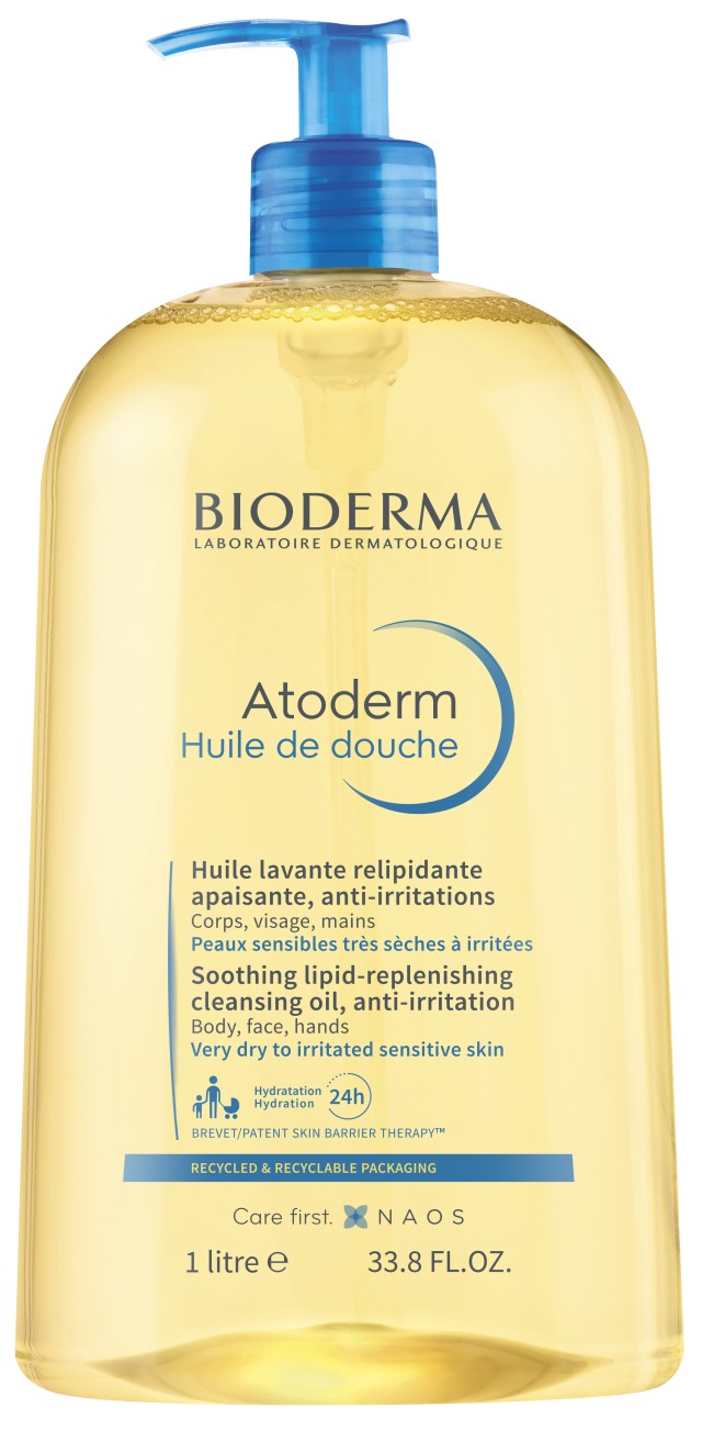 Bioderma Atoderm Huile De Douche Απαλό Ελαιώδες Αφρόλουτρο Κατά των Ερ …