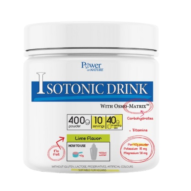 Power of Nature Isotonic Drink Osmo-Matrix™ Σύμπλεγμα Υδατανθράκων για …