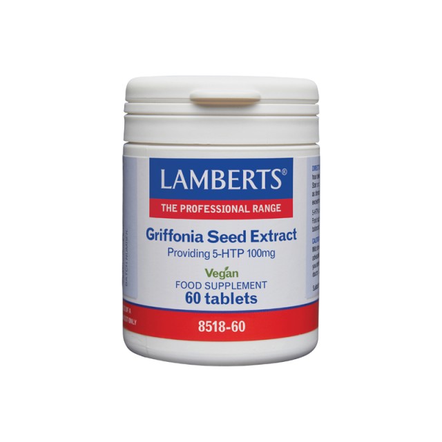 Lamberts Griffonia Seed Extract 100mg 5 HTP για την Ρύθμιση της Σεροτο &hellip;