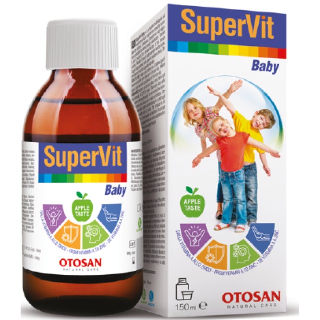 Otosan SuperVit Πολυβιταμινούχο Συμπλήρωμα Διατροφής για Παιδιά σε Σιρ …