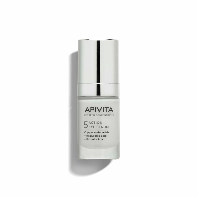 Apivita 5 Action Eye Serum Αντιρυτιδικός, Συσφικτικός & Ενυδατικός … Apivita 5 Action Eye Serum Αντιρυτιδικός, Συσφικτικός & Ενυδατικός …