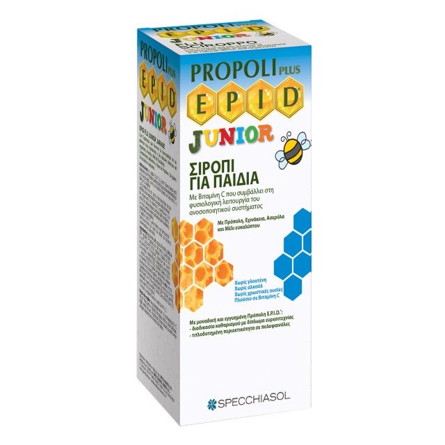 Specchiasol Epid Propolis Flu Junior Children's Syrup for Strengthening the Immune System 100ml
