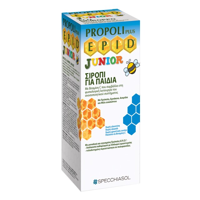 Specchiasol Epid Propolis Flu Junior Παιδικό Σιρόπι για Ενίσχυση του Ανοσοποιητικού 100ml