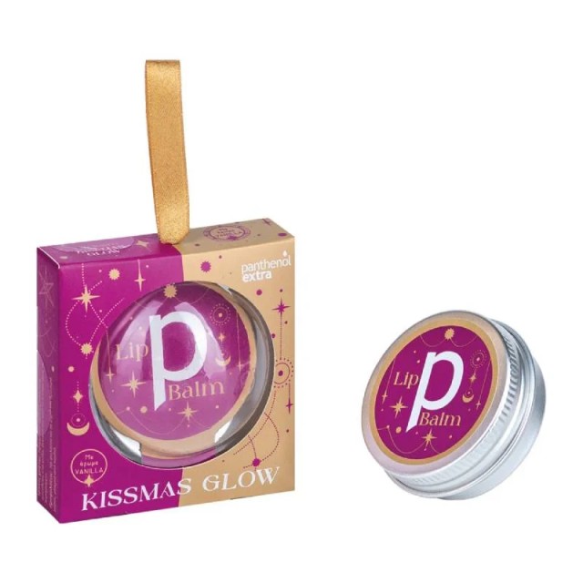 Panthenol Extra Kissmas Glow Ενυδατικό Lip Balm Χειλιών με Άρωμα Βανίλ …