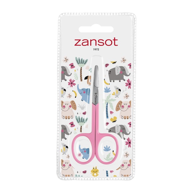 Zan Sot Παιδικό Ψαλιδάκι Περιποίησης Νυχιών με Στρογγυλεμένες Άκρες Ρο …
