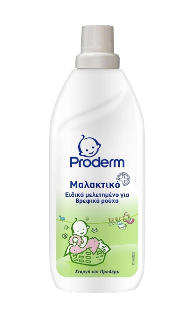 Proderm Υγρό Μαλακτικό Ειδικά Μελετημένο για τα Βρεφικά Ρούχα 1lt Proderm Υγρό Μαλακτικό Ειδικά Μελετημένο για τα Βρεφικά Ρούχα 1lt