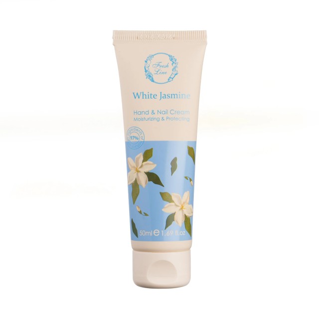 Fresh Line White Jasmine Hand & Nail Cream Κρέμα Χεριών & Νυχιών Γιασε &hellip;