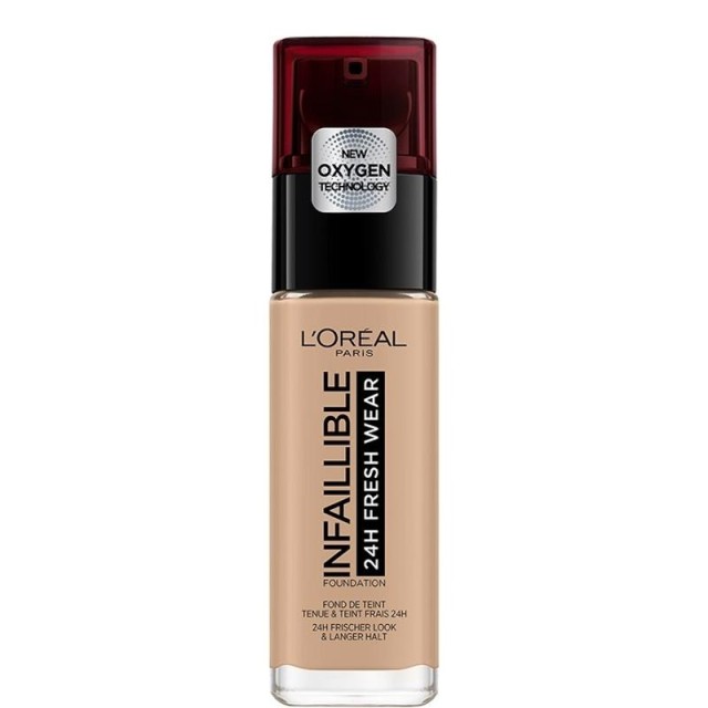 LOreal Paris Infaillible  Fresh Wear 24H Foundation 235 Nude Μπεζ Βάση …
