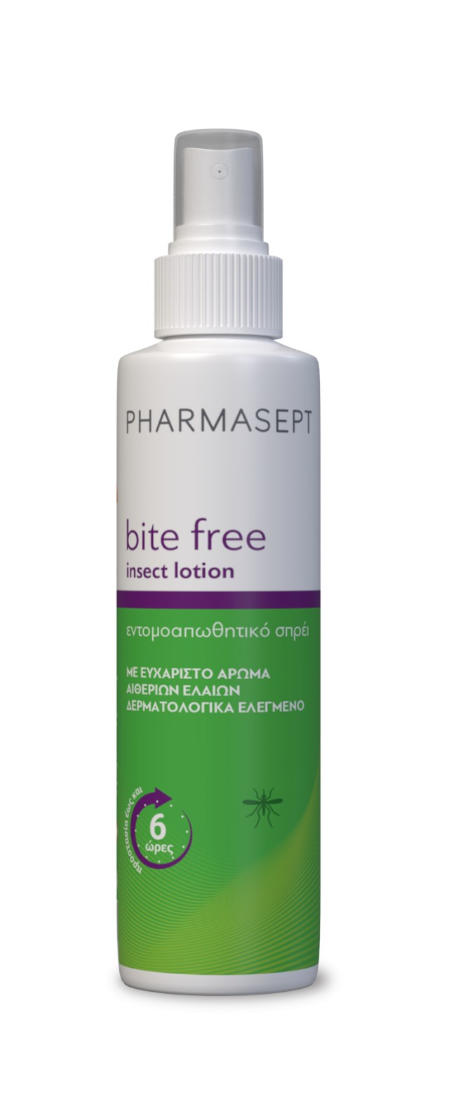 Pharmasept Bite Free Insect Εντομοαπωθητική Lotion για Κουνούπια, Σκνί …