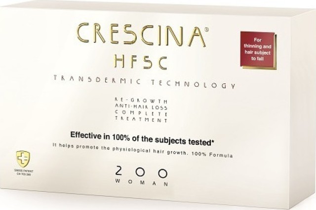 Labo Crescina Transdermic HFSC Complete Woman 200 Αγωγή κατά της Αραίω …