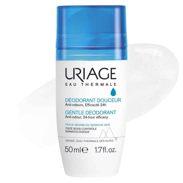 Uriage Gentle Deodorant Απαλό Αποσμητικό Roll on 50ml
