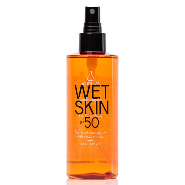 Youth Lab Wet Skin Sun Protection Dry Oil For Face & Body SPF50 Αντηλι &hellip;