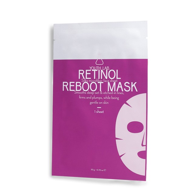 Youth Lab Retinol Reboot Μάσκα Προσώπου 1 Τεμάχιο 20gr Youth Lab Retinol Reboot Μάσκα Προσώπου 1 Τεμάχιο 20gr