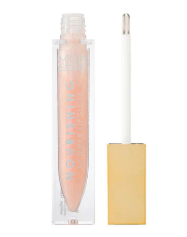 MUA Nourishing Shimmer Lip Gloss IRL Μπεζ 6.5ml