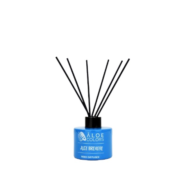 Aloe Colors Reed Diffuser Just Breathe Αρωματικό Χώρου με Sticks Διάχυ …