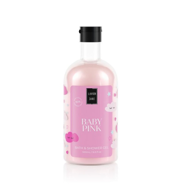 Lavish Care Baby Pink Bath & Shower Αφρόλουτρο Gel με Άρωμα Πούδρα 500ml