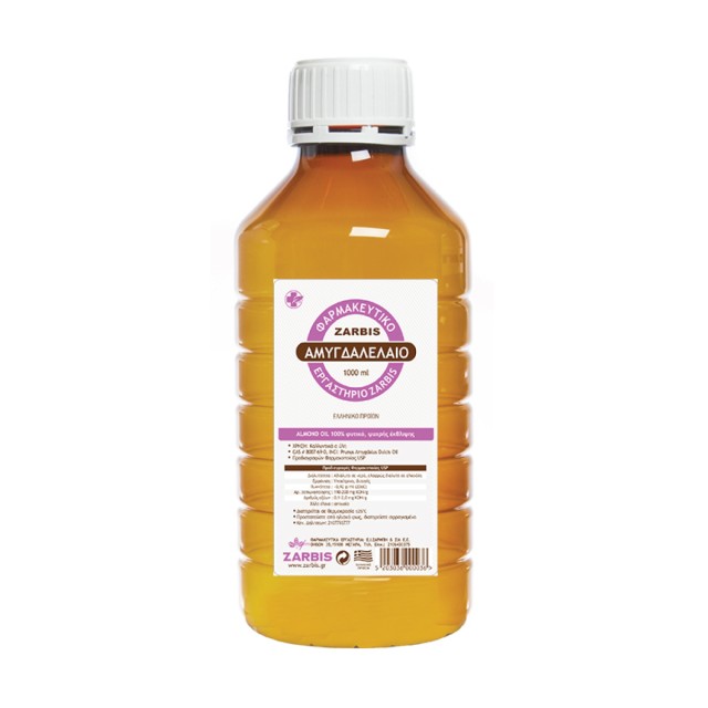Zarbis Φαρμακευτικό Αμυγδαλέλαιο ως Πρώτη Ύλη Τροφίμων & Καλλυντικών 1 … Zarbis Φαρμακευτικό Αμυγδαλέλαιο ως Πρώτη Ύλη Τροφίμων & Καλλυντικών 1 …