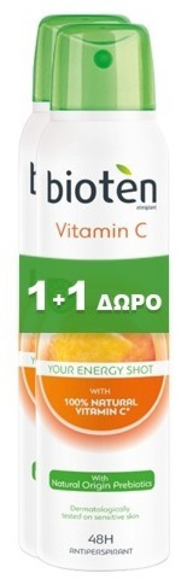 Bioten PROMO Vitamin C Γυναικείο Αποσμητικό Spray 48ωρης Ενυδάτωσης 2x …