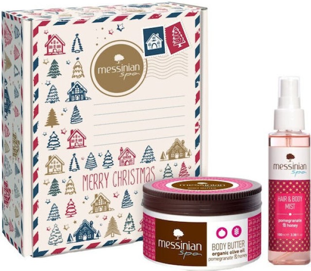 Messinian Spa PROMO XMas Box Pomegranate & Honey Body Butter Βούτυρο Σ … Messinian Spa PROMO XMas Box Pomegranate & Honey Body Butter Βούτυρο Σ …