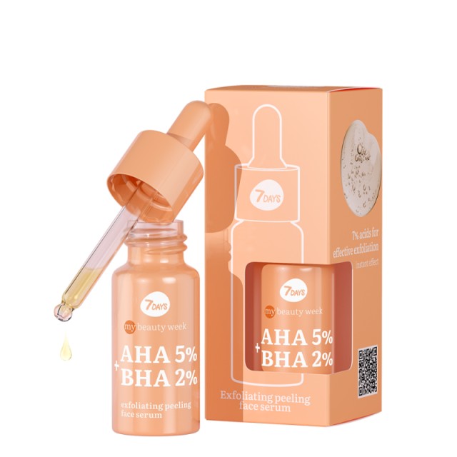 7Days Face Serum AHA 5% & BHA 2% Απολεπιστικός Ορός Προσώπου 20ml 7Days Face Serum AHA 5% & BHA 2% Απολεπιστικός Ορός Προσώπου 20ml