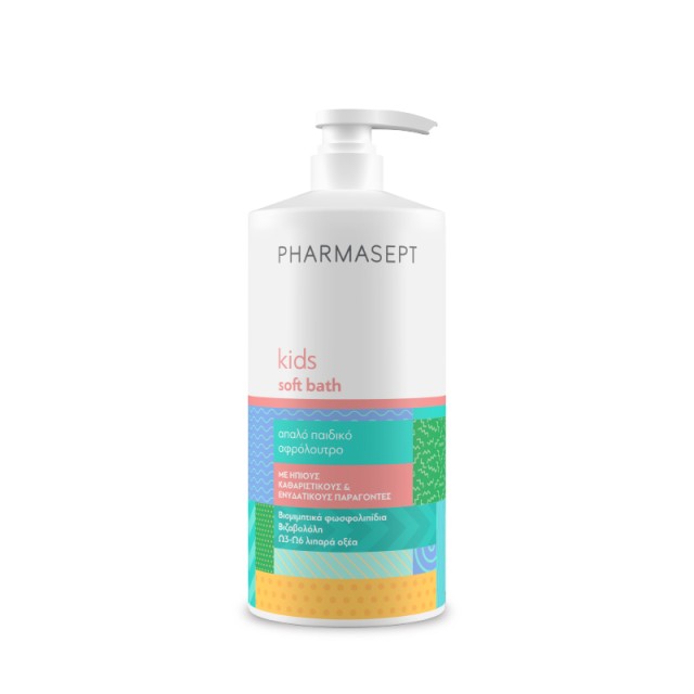 Pharmasept Kids Soft Bath Απαλό Παιδικό Αφρόλουτρο Καθημερινής Χρήσης &hellip;