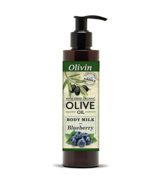 Olivin Body Milk Blueberry Γαλάκτωμα Σώματος Με Άρωμα Μύρτιλου 200ml Olivin Body Milk Blueberry Γαλάκτωμα Σώματος Με Άρωμα Μύρτιλου 200ml