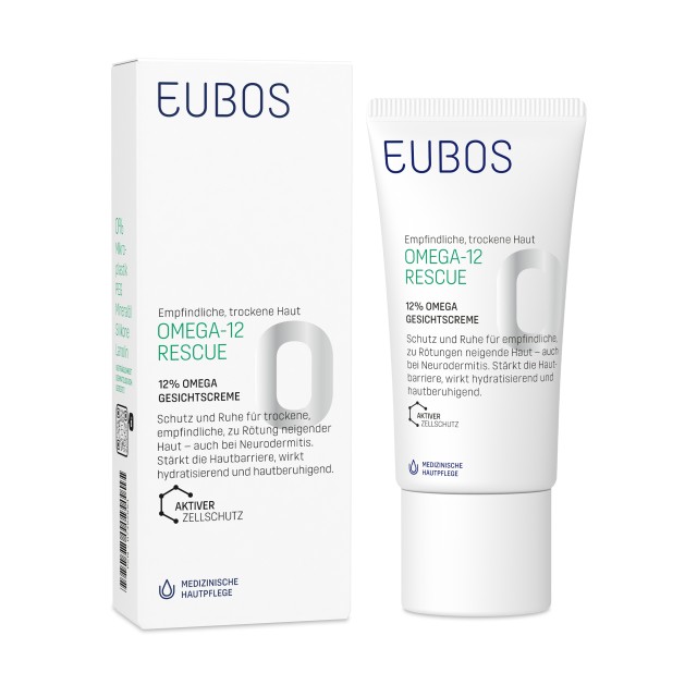 Eubos Omega 12 Rescue Defensil Face Cream Καταπραϋντική Ενυδατική Κρέμ &hellip;