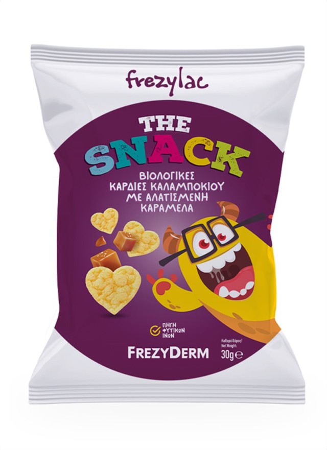Frezyderm Frezylac The Snack Βιολογικές Καρδιές Καλαμποκιού με Γεύση Α …