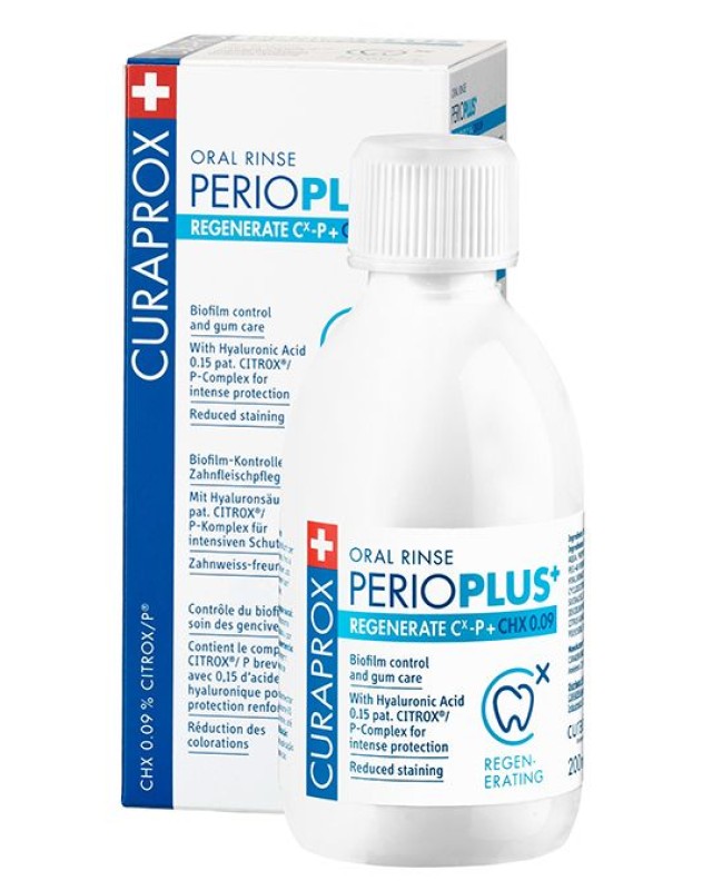 Curaprox Perio Plus Regenerate 0,09% Oral Rinse Στοματικό Διάλυμα 200m … Curaprox Perio Plus Regenerate 0,09% Oral Rinse Στοματικό Διάλυμα 200m …