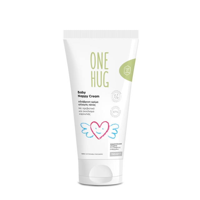 Vican One Hug Baby Nappy Cream Αδιάβροχη Κρέμα για την Αλλαγή Πάνας 15 …