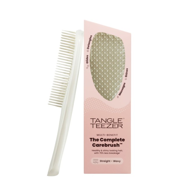 Tangle Teezer The Complete Carebrush™ Straight to Wavy – Halo White … Tangle Teezer The Complete Carebrush™ Straight to Wavy – Halo White …
