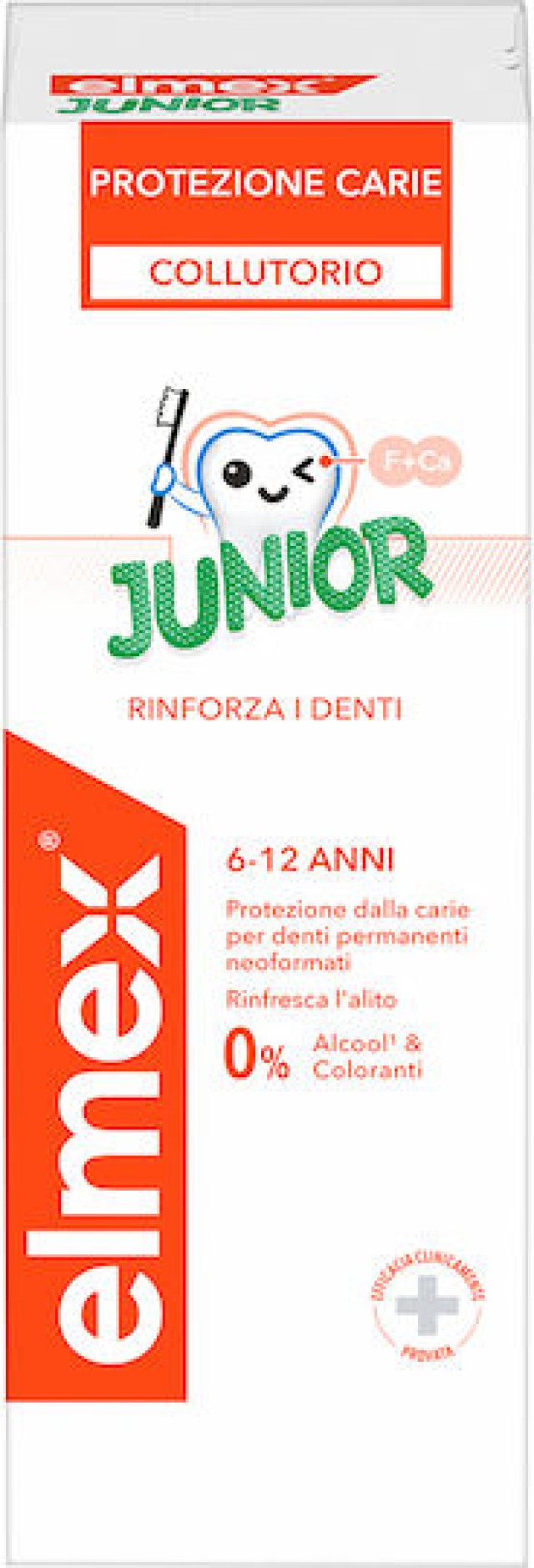 Elmex Caries Protection Junior Παιδικό Στοματικό Διάλυμα για 6-12 Ετών &hellip;