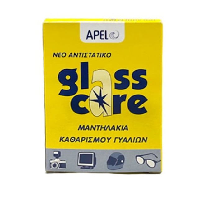 Apel Glass Care Μαντηλάκια Καθαρισμού Γυαλιών 10 Τεμάχια Apel Glass Care Μαντηλάκια Καθαρισμού Γυαλιών 10 Τεμάχια